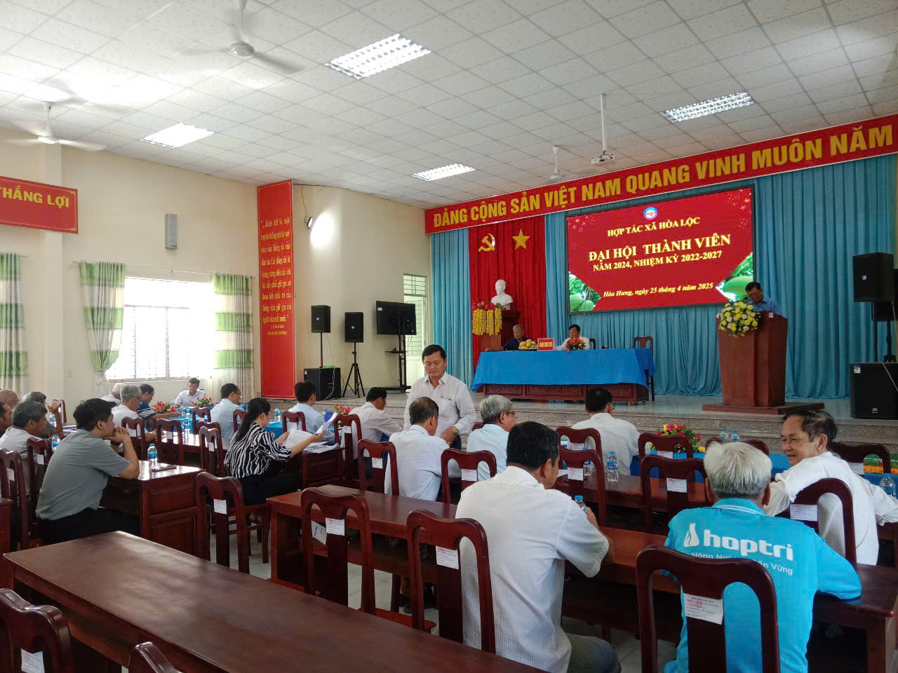 Hợp tác xã Hòa Lộc tổ chức Đại hội thành viên